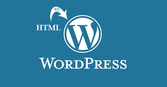 HTML – WordPress Tema Entegre